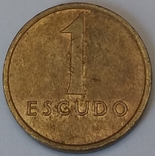 Португалія 1 ескудо, 1984, фото №2