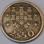 Португалія 2.5 ескудо, 1968, фото №2