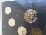 Годовой набор монет  1974 Непал, фото №7