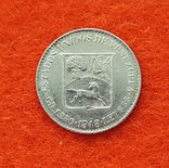Венесуэла 25 центаво 1948 аАНЦ серебро, фото №2