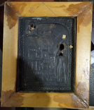 Старинная икона Преподобный Нил Столобенский Чудотворец, фото №6