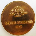 Швеция токен 1960 "сбербанк - семейный банк", фото №3