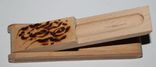 Пенал/футляр/подставка для ручки, из ценной породы дерева, пр.Индии., фото №7