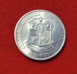 Филиппины 1 писо 1964 серебро АНЦ, фото №3