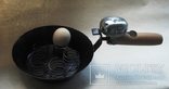Сковорода-пашотница для единовременной варки 5 яиц, со звонком, фото №10