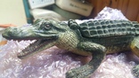  Статуетка "Крокодил". Венская бронза. Размер - 200 мм., фото №4