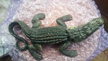  Статуетка "Крокодил". Венская бронза. Размер - 200 мм., numer zdjęcia 7