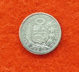 Перу 1/2 динеро 1910 серебро, фото №3
