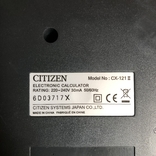 Калькулятор Citizen CX-121 II калькулятор с печатью, photo number 6