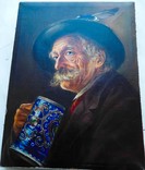 Европейская живопись  Старый Любитель пива, фото №4