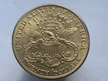 20 долларов 1895 США золото, фото №4