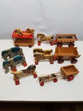 Verhofa , Gecevo . антикварные деревянные игрушки Германия 50- 60 е клеймо ГДР, фото №2