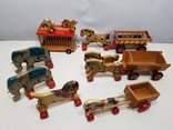 Verhofa , Gecevo . антикварные деревянные игрушки Германия 50- 60 е клеймо ГДР, фото №10