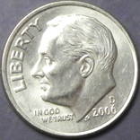 10 центів США 2006 D, фото №2