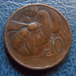 10  чентезим  1926   Италия  ($2.5.17)~, фото №2