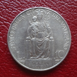 10 лир 1935  Ватикан   серебро  ($3.5.10)~, фото №2