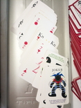 Две колоды карт и карточки с машинкой для тасования карт, фото №4
