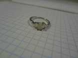 Перстень с камушком, 2,3 г, фото №6