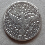 25 центов 1908  США  серебро  ($1.1.21)~, фото №2