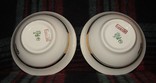 Две тарелки с логотипом гостиницы Турист, фото №3