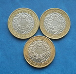 Великобритания 2 фунта 1998, 2002, 2010 гг., фото №3