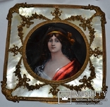 Портретная миниатюра " Королева Пруссии Луиза Мекленбургская", эмаль, XVIII в. Оригинал, фото №4