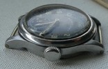 Немецкие военные часы REVUE-SPORT DH, нерж. сталь, 1940 гг., фото №5