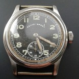 Немецкие военные часы REVUE-SPORT DH, нерж. сталь, 1940 гг., фото №8
