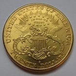 20 долларов 1898 г. США, фото №3
