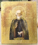 Икона Преподобный Сергий Радонежский “в связи с не выкупом”, фото №2