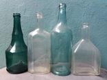 Старые бутылки 4 шт., фото №2