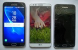 Телефони Samsung S5/LG G2/ Samsung J3, фото №2
