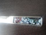 Нож для бумаг со вставками из венецианского стекла, фото №4
