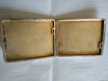 Серебряный портсигар 124 гр, фото №9