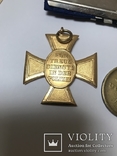 Награды 3 рейха. Крест 25 лет выслуги в полиции с документом,колодка и медаль., фото №7