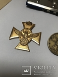 Награды 3 рейха. Крест 25 лет выслуги в полиции с документом,колодка и медаль., фото №10