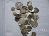 Лом серебра монети и чаша, фото №3