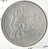 Канада 1 Доллар  1997 год Хоккей СССР-Канада  RRR, фото №2