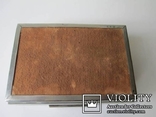 Коробка для сигар. P. V. Alpakka. клеймо до 1940 г. вес -275 гр. клейма., фото №6