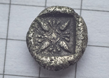 Иония, Милет, серебряный диобол (два обола) 530-510 гг. до н.э., фото №3