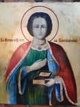 Икона Пантелеймон размером 48 на 41 см., фото №5