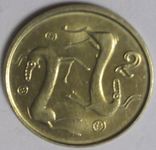 Кипр 2 цента 1998, фото №2