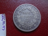 1 рупия 1840  Великобританская Индия серебро   ($3.11.9) ~, фото №5
