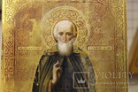 Икона Преподобный Сергий Радонежский “в связи с не выкупом”, фото №3