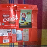 Обертка - фантик - шоколад "Super Mario" - обгортка Іспанія, фото №3
