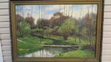 Пейзаж известного художника Скульбашевский Р.З. " Раняя весна", фото №3