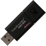 ФЛЕШ ПАМЯТЬ (флешка) Kingston DataTraveller 100 64 ГБ USB 3.1/3.0/2.0 (DT100G3/64GB), numer zdjęcia 4
