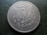 1  доллар 1878  США  серебро    ($1.3.2) ~, фото №4