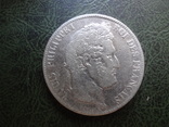 5 франков 1838  Франция  серебро    ($1.4.1) ~, фото №2