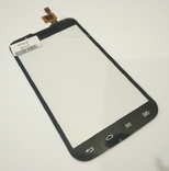 Тачскрин сенсор LG P715 Optimus L7 II черный, фото №2
